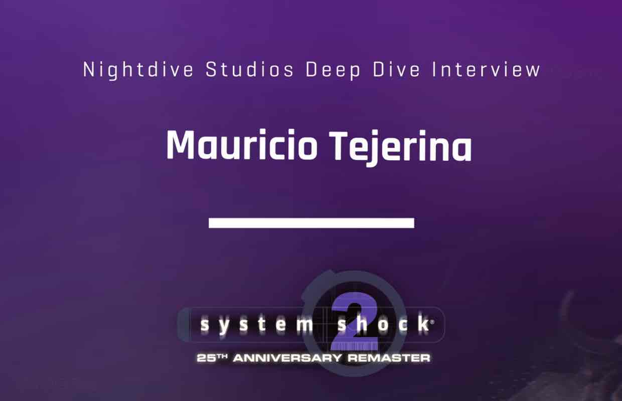 System Shock 2 Deep Dive interview video from Nightdive goes over Mauricio Tejerina's art direction and more